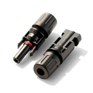 تصویر جفت کانکتور MC4 پنل خورشیدی با کیفیت بالا