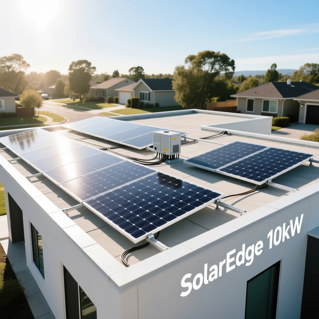 نمونه پکیج خورشیدی 10 کیلووات خانگی