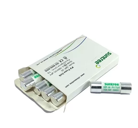 مشخصات فیوز پنل خورشیدی 1000 ولت 20 آمپر-برند سانتری suntree